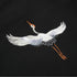 crane sweatshirt, embroidered sweatshirt, vintage sweatshirt, asian-inspired fashion, japanese embroidery, streetwear sweatshirt, aesthetic pullover, retro streetwear, unisex sweatshirt, cozy embroidered top, soft fleece sweatshirt, minimalist embroidery, traditional crane design, heritage fashion, oversized sweatshirt